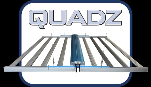 Quadz LED grow light fixtures