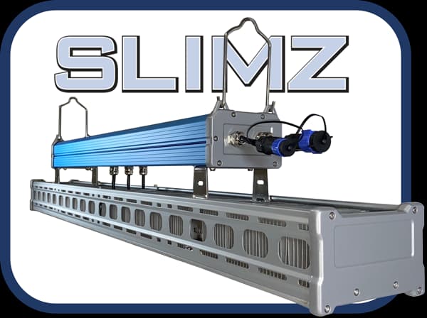 Slimz LED grow light fixtures